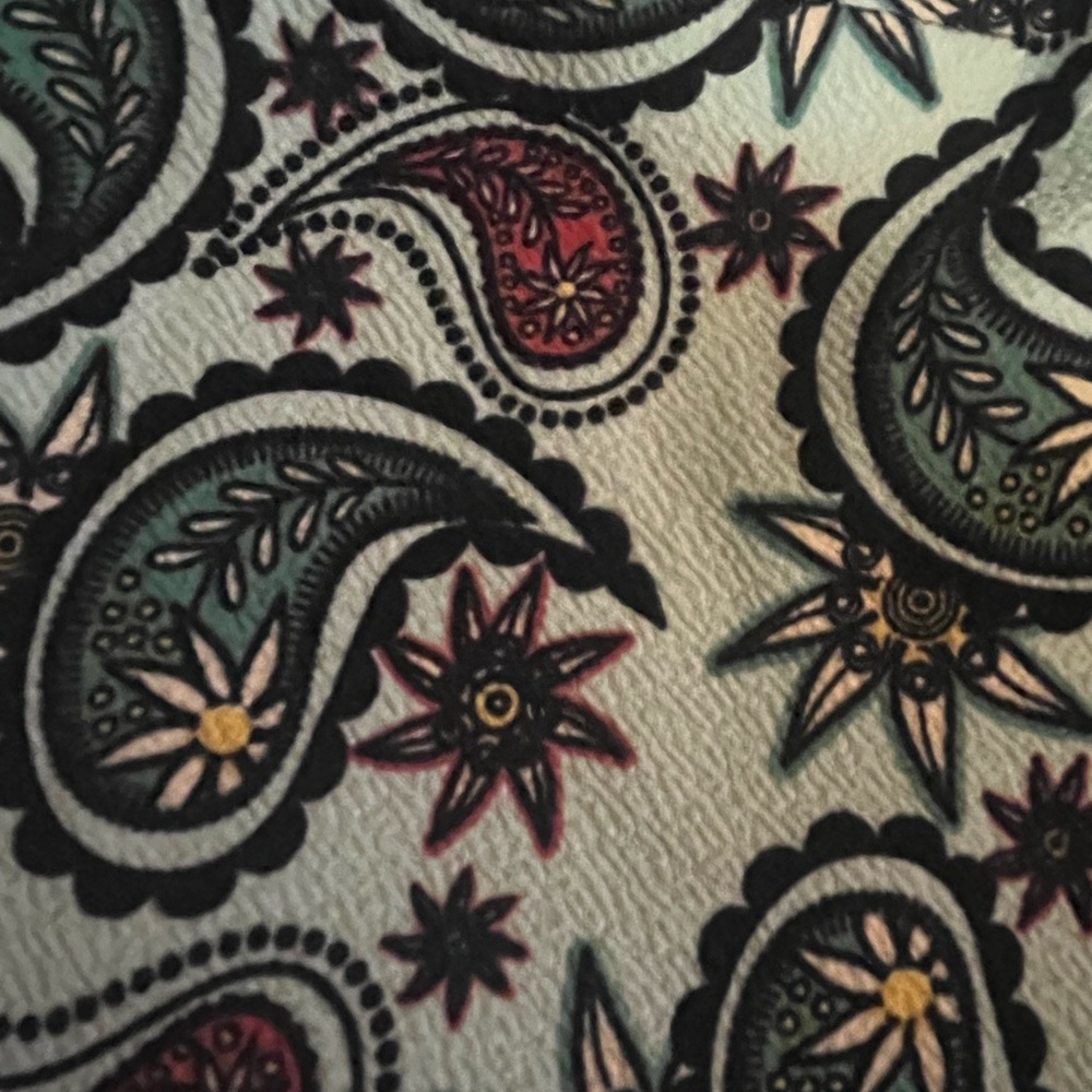 Paisley Print Women's Skirt - Picture 3 of 4